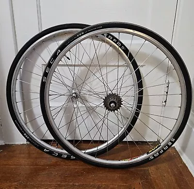 Vintage Campagnolo Mavic Wheelset 700c 7 Speed 32h • $240