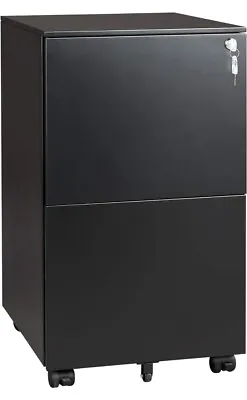 DEVAISE Mobile Filing Cabinet With Lock Vertical File Cabinet  • $124.99