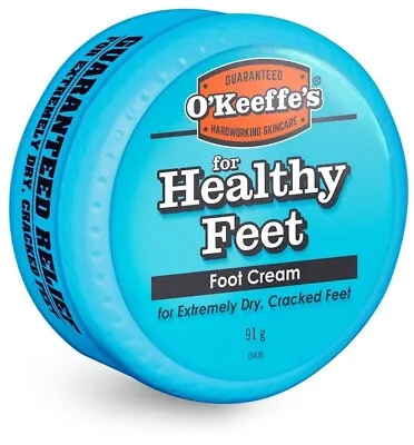 O'Keeffe's Healthy Feet Foot Cream For Extremely Dry/Cracked Feet Non-Greasy 91g • £17.27