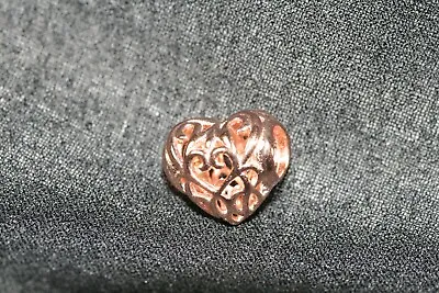 Chamilia Caged Hearts Heart-shaped Bead Charm Rose Gold On Silver + Gift Bag/box • £27.99