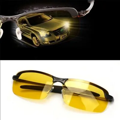 $19.98 • Buy Tac HD + Polarized Day Night Vision Glasses Men Driving Glasses Sunglasses Glare
