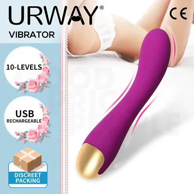 $29.99 • Buy Urway Rabbit Vibrator Dildo G-spot Clit Massager Wand Female Adult Sex Toy