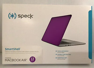 Speck Smartshell Case Apple MacBook Air 13” Purple Hard Case Laptop • $24.99
