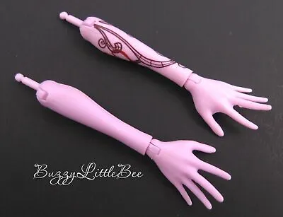 Monster High Doll Operetta Pair Of Arms & Hands Older Style 2890 • $15.99