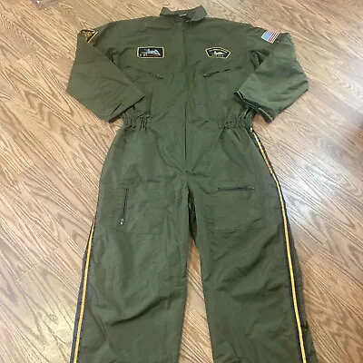 Men's Top Gun Maverick Flight Suit Costume ~ Adult Large • $20.23