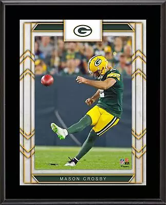 Mason Crosby Green Bay Packers 10.5  X 13  Sublimated Player Plaque • $29.99