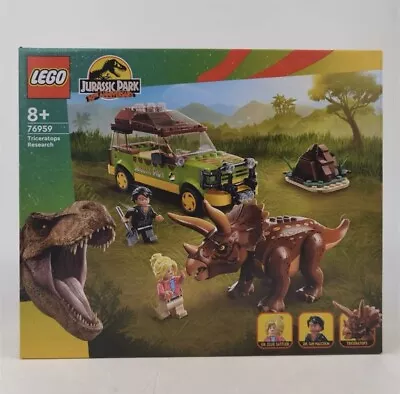 LEGO Jurassic Park Triceratops Research (76959) Use Code Get Discount • $84
