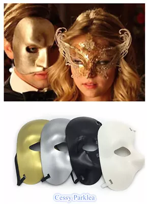 C1-3MENS MALE Opera Masquerade Half Face Mask Venetian Costume Party Accessories • $4.37