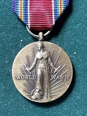 US ARMED FORCES WW II Miniature USA For VICTORY In WWII  1939-1945 MEDAL • $11.99