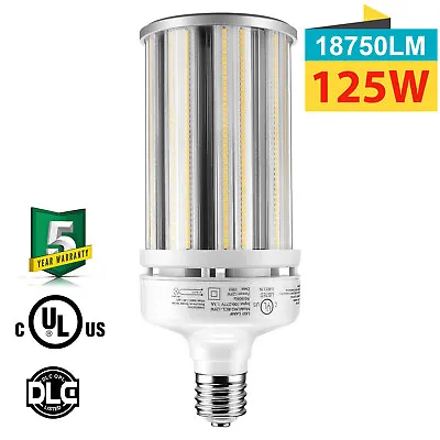 125W LED Corn Light E39 Mogul Base 6000K Daylight 18400Lm Retrofit Warehouse LED • $55.79