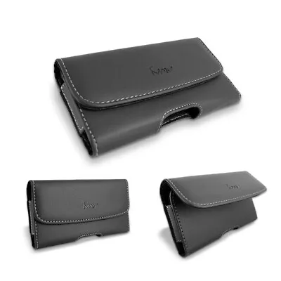 #1 Belt Clip Holster Leather Pouch Case For Samsung Galaxy Note 4/5/ S7 Edge  • $8.85