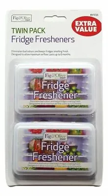 £3.88 • Buy 2 X Fridge Freshener Deodoriser Kitchen Air Remove Smell Eliminate Bad Odour New
