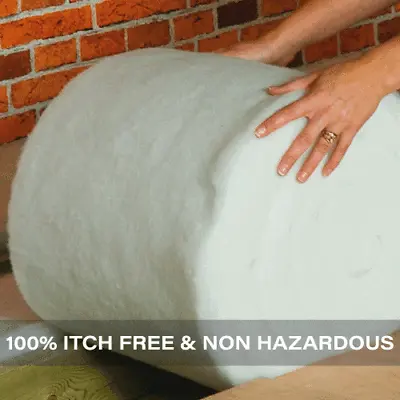 Itch Free Eco Loft Thermal Construction Insulation Roll L8m X W370mm X T110mm • £39