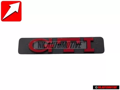 Original VW GTI Side Badge Emblem Red - 1H6853714C QN5 • $27.36