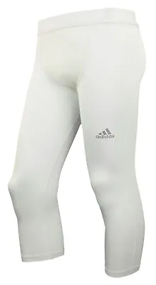 Adidas Premium Men's 3/4 Basketball Tights White • $29.99