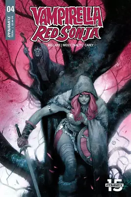 Vampirella Red Sonja #4 -  Cover A Tedesco- Dynamite Ent - 2019 - Bag And Board • £8.99