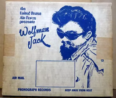 WOLFMAN JACK United States Air Force Presents #14 1972 LP Box Set STONES Elvis • $64.99