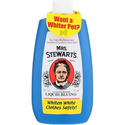 3 Pack Mrs. Stewart's Concentrated Liquid Bluing 8 Fl Oz • $21.19