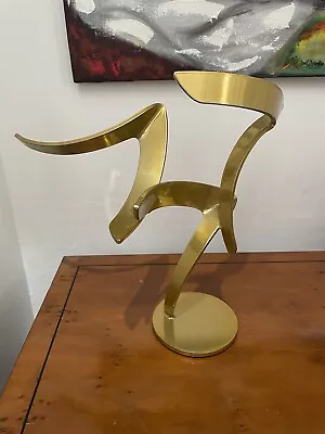 Matt Devine Abstract Metal Sculpture Signed And In Mint Condition • $1358