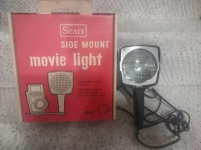 Vintage Sears Movie Light (only) 3-8849 With Original Box - Tested  • $10