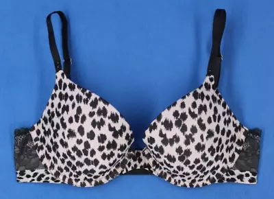 Victoria Secret BioFit Underwire Padded Uplift Demi Bra Size 32D #D4740 • $11.99