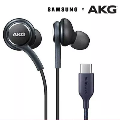 Samsung Type-c Earphone USB AKG Earbuds Stereo Cable Wired In-ear Headphones • $6.99