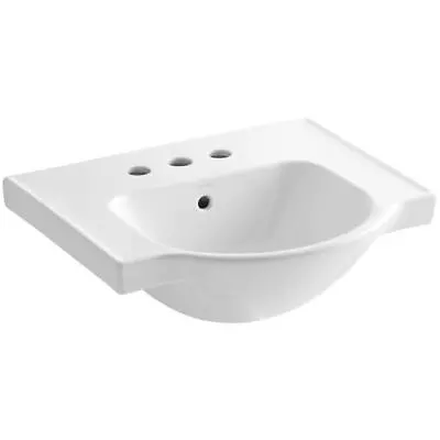 KOHLER Pedestal Sink 21  Modern Vitreous China Basin White Sophisticated Style • $134.81