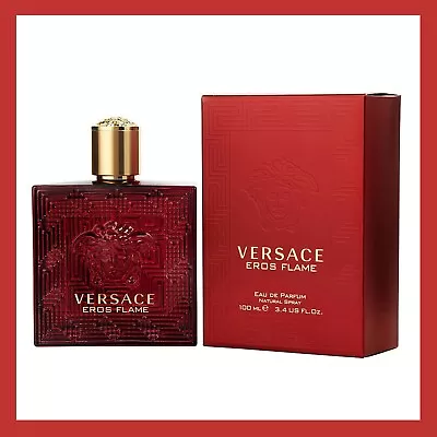 Versace Eros Flame By Versace 3.4 Oz EDP Cologne PARFUM For Men New In Box • $36.99