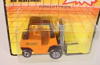 Matchbox # 15 Orange Forklift Hi Lift Mb15-b20 • $16.73