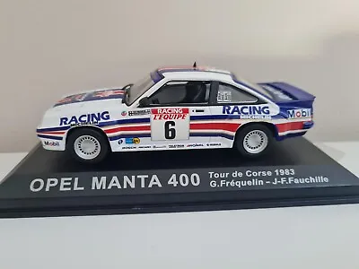 1:43 Opel Manta 400 Tour Corse 1983 Frequelin Fauchille 1/43 Car Model Car • $21.63