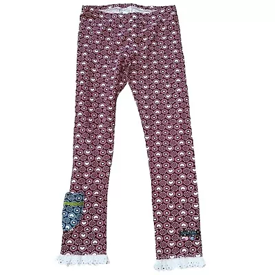 Naartjie Kids Girls Vintage XXXL 9 Years Heart Multi Color Leggings • $16