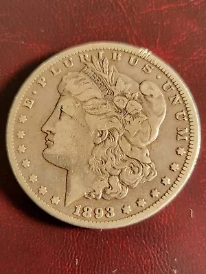 1893-CC Morgan Silver Dollar • $490