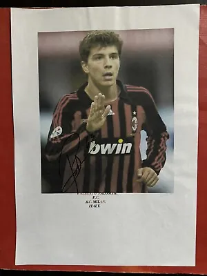 Alberto Paloschi- Ac Milan Signed Picture  • £2.50