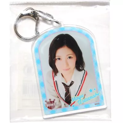 AKB48 CAFE & SHOP Mayu Watanabe 2017 Acrylic Key Chain • $12.50