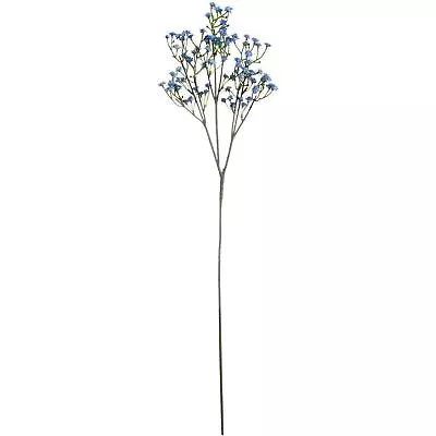 Blue Forget-Me-Not Spray Faux Artificial Miniature Flowers 53cm • £3