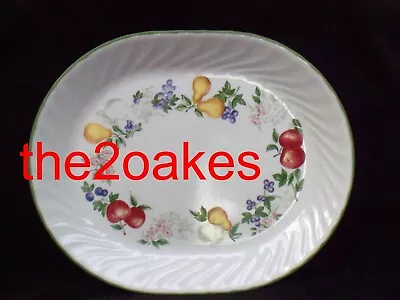 Corelle CHUTNEY 12-1/4  Oval Serving Platter Meat Tray Plate Fruit • $24.99