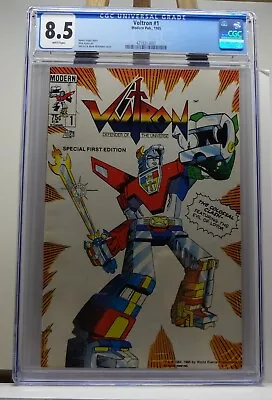 CGC 8.5 Voltron #1  - Modern Publishing • $73.19