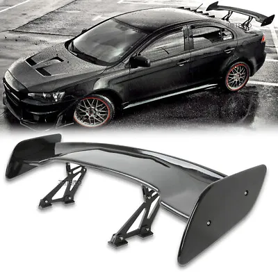 For Mitsubishi Lancer EVO X 46'' GT-Style Racing Rear Trunk Spoiler Wing Glossy • $149.38