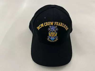 MCM CREW FEARLESS STT The Corps United States BLACK  SNAPBACK • $27.99