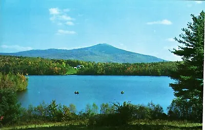 Stone Pond Background Of Mt. Monadnock New Hampshire Postcard • $5.65