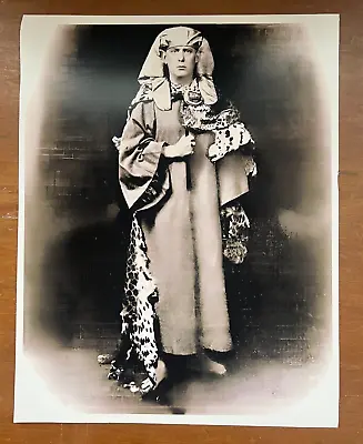 Very Rare Sepia Vintage Occult Photo Of Aleister Crowley In Ritual Attire • $13.95