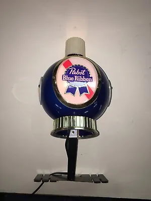 Vintage Pabst Blue Ribbon Light Up Register Topper Beer Sign • $79