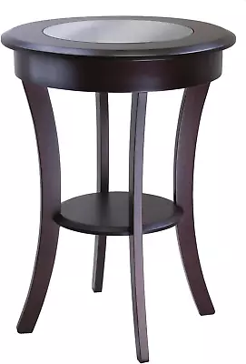 Cassie Accent Table Cappuccino 20 Inches • $86.79