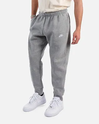 $39.88 • Buy $55 MSRP - Nike Fleece Joggers Sweatpants Heather Gray Mens Size Small
