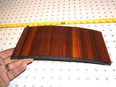 Mercedes Early W140 Center Console Bottom ZEBRANO Wood Rolling Genuine 1 Cover  • $135