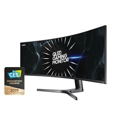 $1720 • Buy Samsung LC49RG90SSEXXY 49  QLED Gaming Monitor W. Dual QHD Resolution - 49 