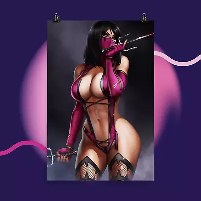 Mortal Kombat Mileena Premium Luster Poster • $44