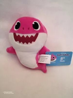 Pinkfong Baby Shark Official Song Doll By WowWee - Pink Mommy Shark English • $5.50