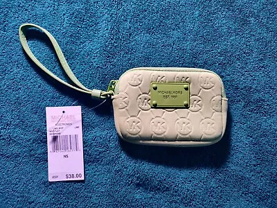 Michael Kors Wristlet Wallet Purse Case - New With Tag - Neoprene 32F2MELW3P • $29.99