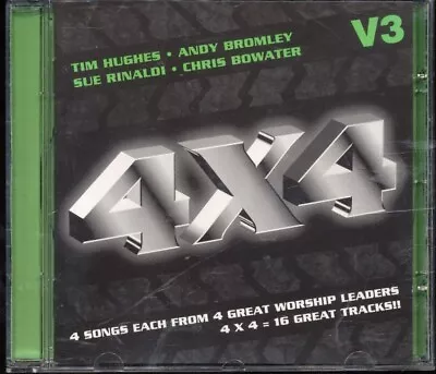 £4.99 • Buy Tim Hughes; Andy Bromley; Sue Rinaldi; Chris Bowater: V3 CD 4 Worship Songs Each